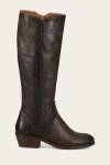 Frye Carson Piping Tall - Chocolate