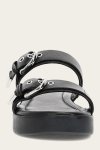 Frye Maya Buckle Sandal - Black