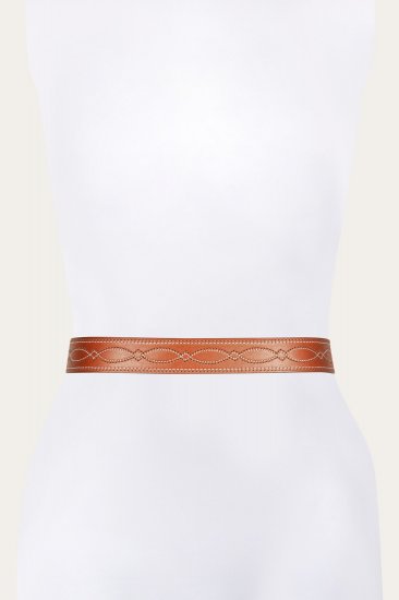 Frye 40MM Belt 2-Tone Stitch - 40MM Belt 2-Tone Stitch - Click Image to Close
