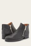 Frye Madison Moto Shootie - Black